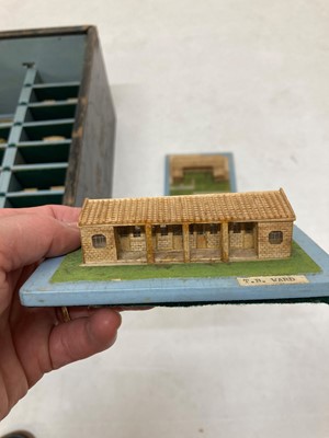Lot 240 - Three boxes of wooden models of Hei Ling Chau