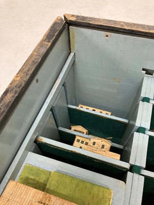 Lot 240 - Three boxes of wooden models of Hei Ling Chau