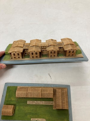 Lot 240 - Three boxes of wooden models of Hei Ling Chau
