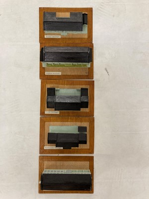 Lot 240 - Three boxes of wooden models of Hei Ling Chau