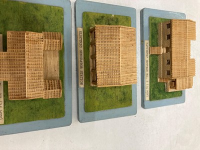 Lot 240 - Three boxes of wooden models of Hei Ling Chau