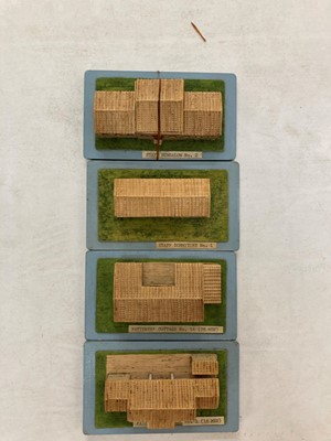 Lot 240 - Three boxes of wooden models of Hei Ling Chau
