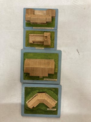 Lot 240 - Three boxes of wooden models of Hei Ling Chau
