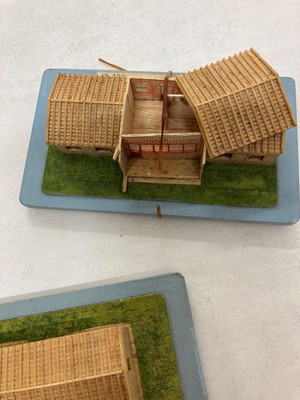 Lot 240 - Three boxes of wooden models of Hei Ling Chau