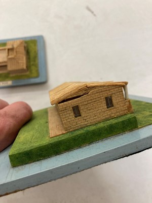 Lot 240 - Three boxes of wooden models of Hei Ling Chau