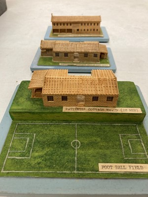 Lot 240 - Three boxes of wooden models of Hei Ling Chau