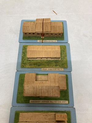 Lot 240 - Three boxes of wooden models of Hei Ling Chau