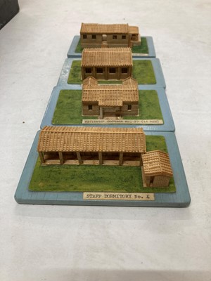 Lot 240 - Three boxes of wooden models of Hei Ling Chau