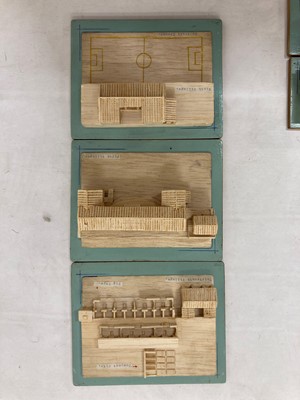Lot 240 - Three boxes of wooden models of Hei Ling Chau