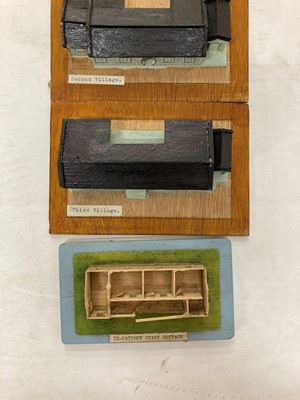 Lot 240 - Three boxes of wooden models of Hei Ling Chau