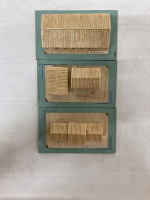 Lot 240 - Three boxes of wooden models of Hei Ling Chau