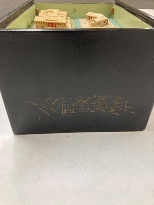 Lot 240 - Three boxes of wooden models of Hei Ling Chau