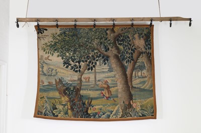 Lot 151 - A verdure tapestry