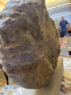 Lot 146 - A large ammonite fossil