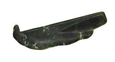 Lot 205 - A Maori hand adze blade