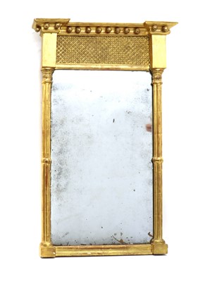 Lot 469 - A Regency giltwood pier mirror