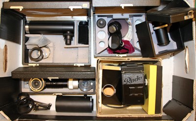 Lot 176 - A Wild Heerbrugg Ltd. M20 microscope and accessories