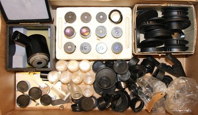 Lot 176 - A Wild Heerbrugg Ltd. M20 microscope and accessories