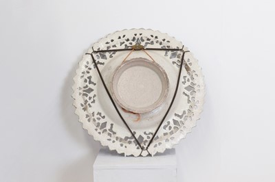 Lot 128 - A Multan glazed stoneware dish