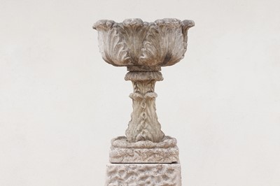 Lot 258 - A Victorian composition stone planter attributed to Austin & Seeley