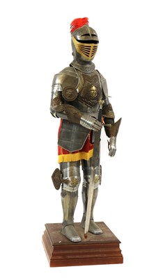 Lot 172 - A reproduction suit of armour