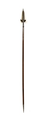 Lot 138A - A steel spear or polearm