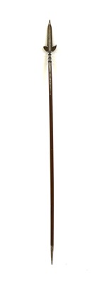Lot 138 - A steel spear or polearm