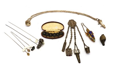 Lot 167 - A Victorian chatelaine