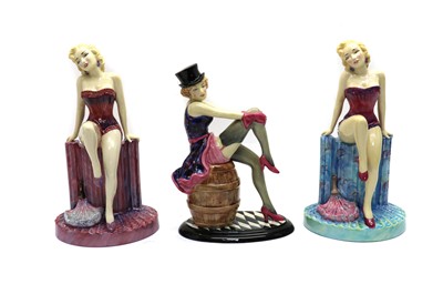 Lot 69 - A near pair of Kevin Francis pottery figures