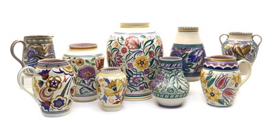 Lot 72 - A collection of Poole pottery