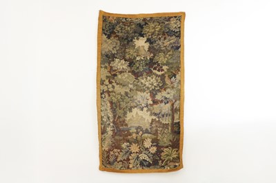 Lot 163 - A verdure tapestry fragment