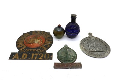 Lot 175 - A Harden Star glass fire grenade
