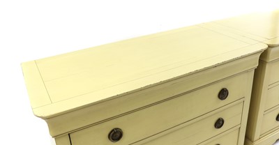 Lot 417 - A pair of Grange Louis Phillipe style commodes