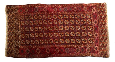 Lot 334 - A Tekke Turkoman carpet