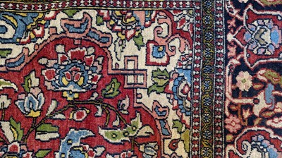 Lot 210 - An antique Isfahan rug