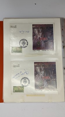 Lot 155 - An album of signed Victoria Cross first day covers