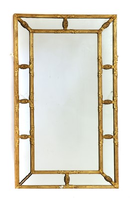 Lot 389 - A rectangular marginal wall mirror