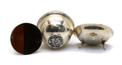 Lot 25 - An Italian silver bowl and cover