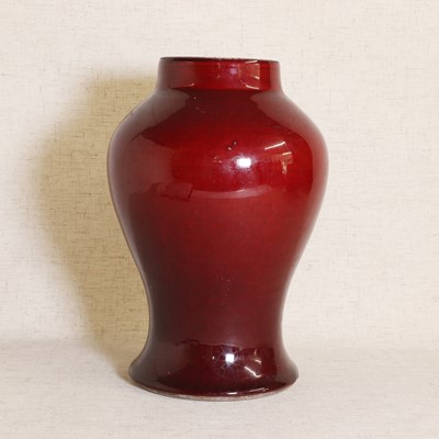 Lot 57 - A Chinese sang-de-boeuf vase