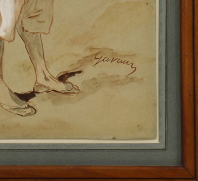 Lot 361 - Paul Gavarni aka Sulpice Guillaume Chevalier (French, 1804-1866)