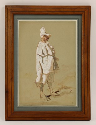 Lot 361 - Paul Gavarni aka Sulpice Guillaume Chevalier (French, 1804-1866)
