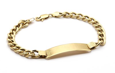 Lot 298 - An Italian gold identity bracelet