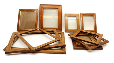 Lot 314 - A group of nine picture frames
