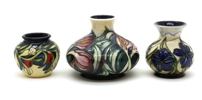 Lot 58 - A Moorcroft pottery trial vase