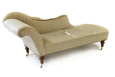 Lot 436 - A Victorian chaise lounge