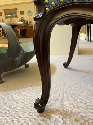Lot 2 - A George III mahogany side chair attributed to Thomas Chippendale