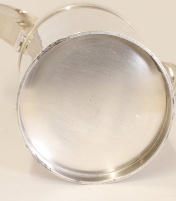 Lot 174 - An American Art Deco silver-plated cocktail shaker