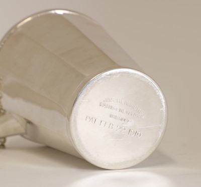 Lot 173 - A Joseph Heinrichs silver-plated cocktail shaker
