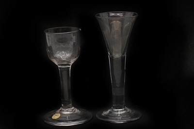 Lot 121 - A wine glass