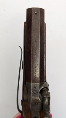 Lot 89 - A cased pair of 40 bore percussion belt pistols by Thompson, Edinburgh